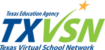 Texas Education Agency Texas Virtual School Network logo