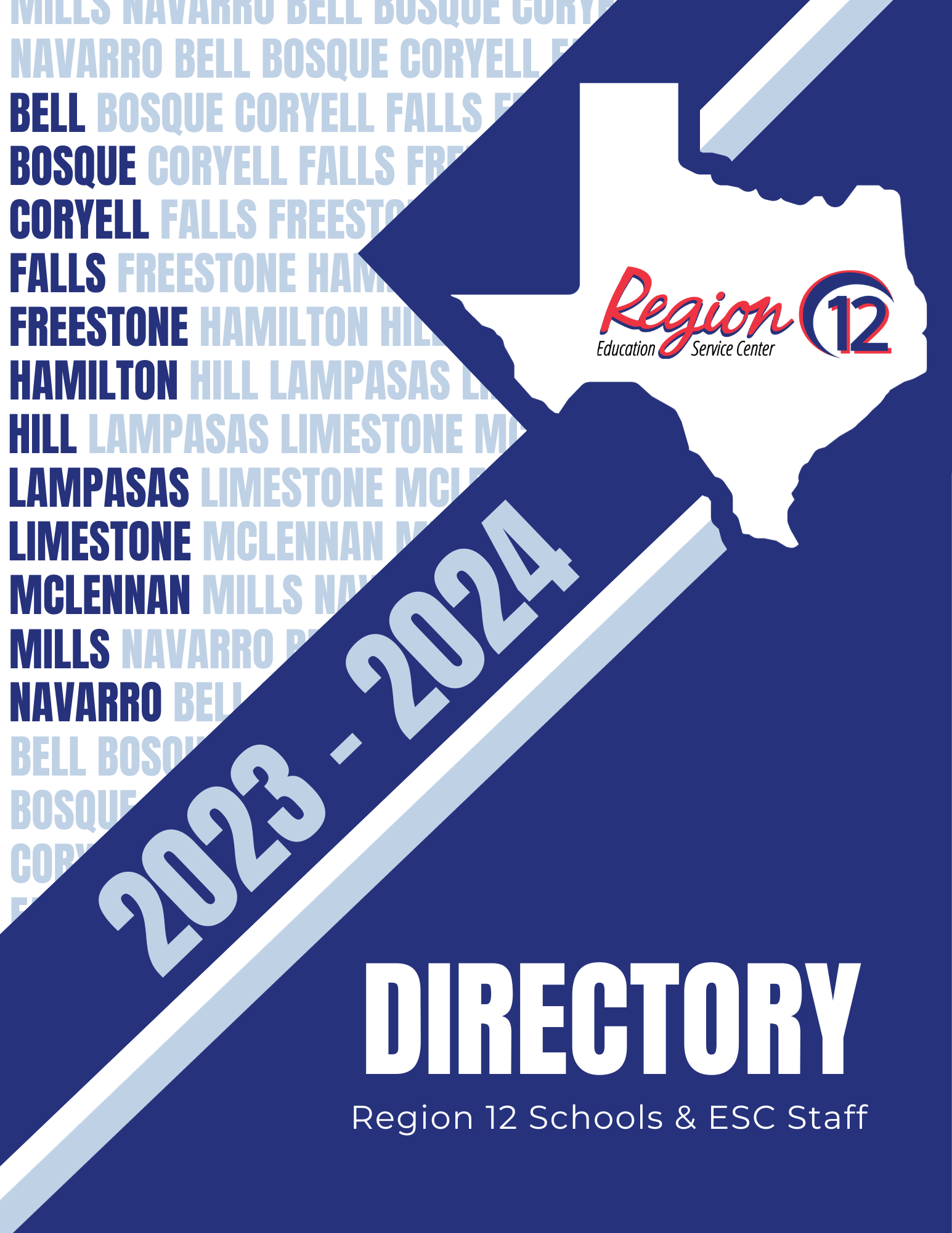 ESC Region 12 2023-2024 Directory Cover