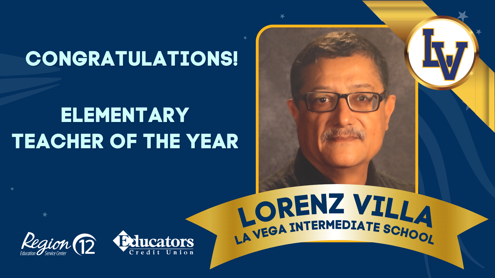 Lorenz Villa Elementary Teacher of the Year