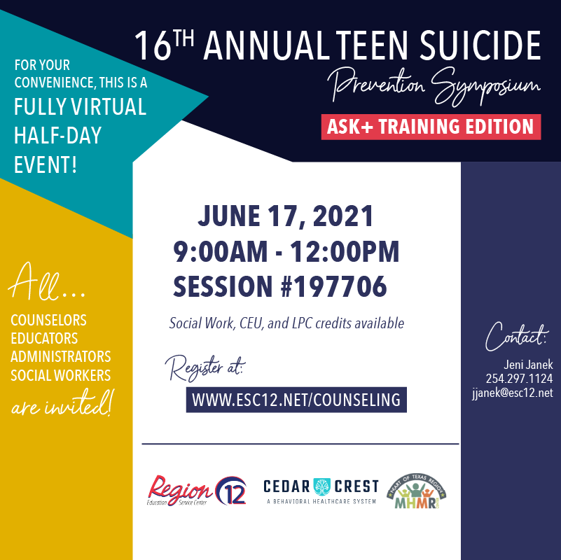 Teen Suicide Symposium